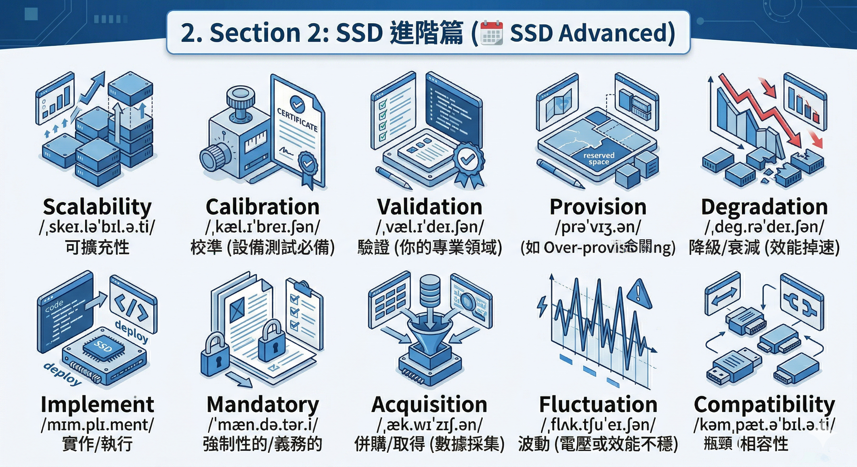 SSD 進階篇 記憶示意圖